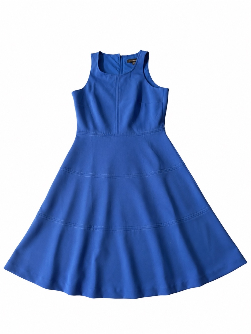 Banana Republic Cobalt Sleeveless Fit-and-Flare Dress